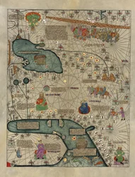 Cathay, Kina fra det catalanske atlas