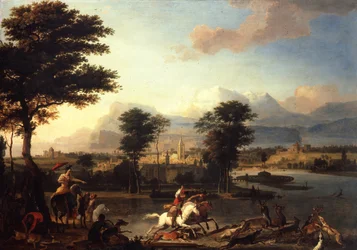 Hjortejagten, ca. 1675