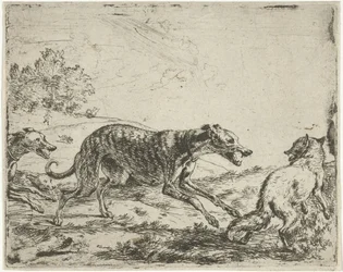 Fox og de tre hunde