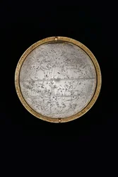 To enestående jord- og himmelkloder, støttet af Hercules og Atlas, Augsburg