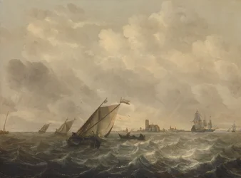 River View, ca. 1643-1650 (olie på panel)