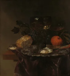 Stilleben, ca. 1660 (olie på lærred)