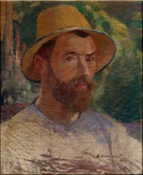 Selvportræt Abraham Hermanjat