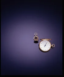 Montre et taktfuldt lommeur, nr. 2878, solgt 1815 (guld) (se også 780684-5)
