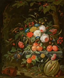 Blomster og Frugt
