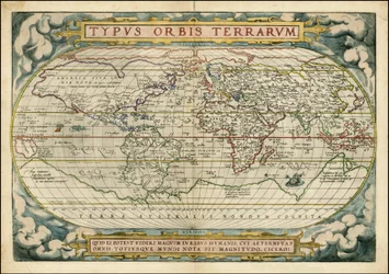 Abraham Ortelius Orbis Terrarum PublikationAntwerpen 1572