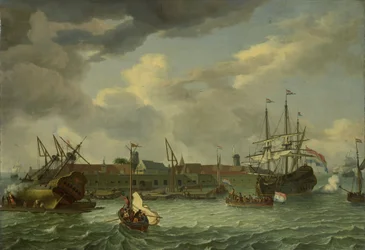 Øen Onrust nær Batavia