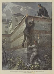 Tre indsattes dristige flugt fra Torre Del Greco-fængslerne, nær Napoli