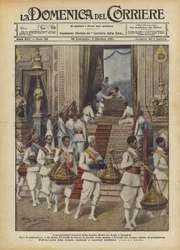 Dronningmoderen af ​​Siams karakteristiske begravelse i Bangkok