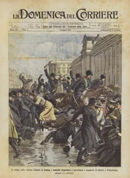 Mens de venter på liberale reformer i Rusland, spreder kosakkerne sig og peger på frihedens drømmere i Sankt Petersborg.