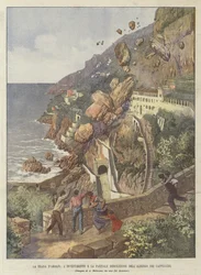 Damaefi-skredet, investeringen og delvis nedrivning af Albergo Dei Cappuccini