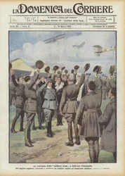 Overrækkelse af militærkorset til Gabriele d