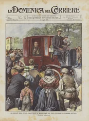 The Conquests of Civilization, ærkebiskoppen af ​​Milano aflægger et pastoralt besøg i en elbil