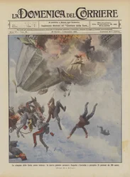 Katastrofer i den tyske luftflåde, det kraftfulde nye Zeppelin-fly synkroniserer og styrter ned?