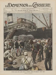 Den sidste periode af de kombinerede store manøvrer, indskibning af udstyr og tropper