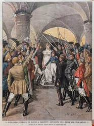 Opførelse af operaen Germania af Alberto Franchetti (1860-1942) på Teatro alla Scala i Milano i 1902
