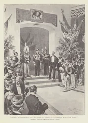 Torino, opdagelsen af ​​gravstenen af ​​general Arimondi døde i Afrika