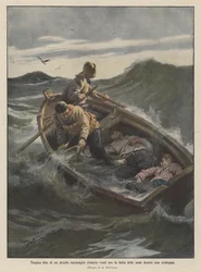 Tragisk afslutning for en lille besætning, der blev efterladt i en redningsbåd i 20 timer i bølgernes nåde