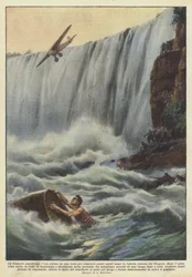 En bizar amerikansk nat låst i en tønde for at overvinde de berømte Niagara Falls igen i år