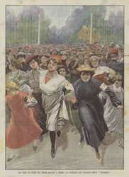 Et Løbeløb Blandt Tusind Sartine I Paris, Afgangen fra Tuilerierne