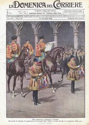 En malerisk ceremoni i London