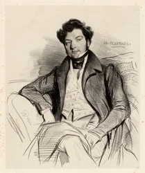 Portræt af Charles Plantade