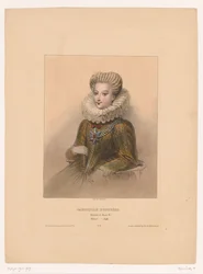 Portræt af Gabrielle d