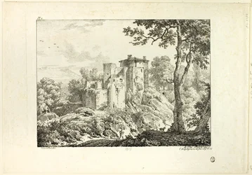Landskab, plade I