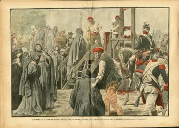 Illustration af Achille Lemot (1846-1909) i Le Pelerin