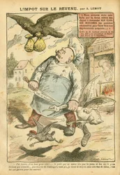 Illustration af Achille Lemot (1846-1909) i Le Pelerin