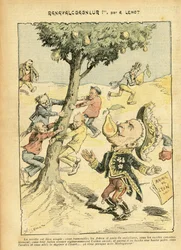 Illustration af Achille Lemot (1846-1909) i Le Pelerin