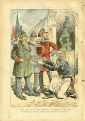 Illustration af Achille Lemot (1846-1909) i Le Pelerin