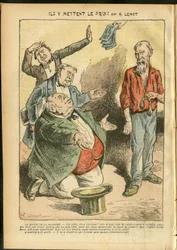 Illustration af Achille Lemot (1846-1909) i Le Pelerin