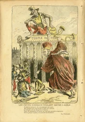 Illustration af Achille Lemot (1846-1909) i Le Pelerin
