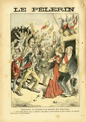 Illustration af Achille Lemot (1846-1909) i Le Pelerin