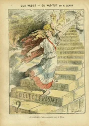 Illustration af Achille Lemot (1846-1909) i Le Pelerin