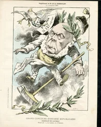 Le Triboulet, satirisk i sort/hvid