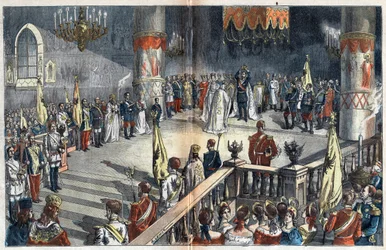 Kroningen af zar Nicholas II