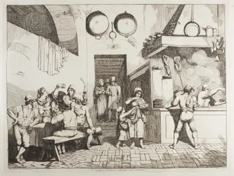 Improvisatoren i en osteria