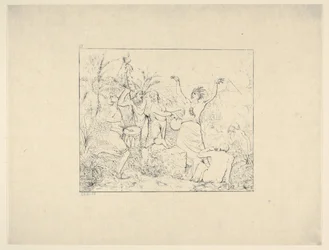 Befri sorte mennesker i Hayti fra Confederate War Etchings, 1861-63.