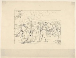 Valiant Men Dat Fite Mit Siegel fra Confederate War Etchings, 1861-63.