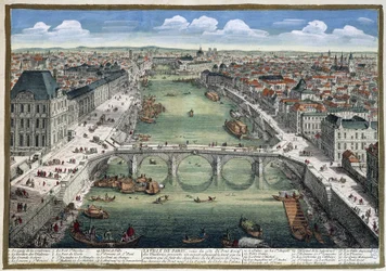 Tuileriernes kongebro - i "" Paris"" af Perelle