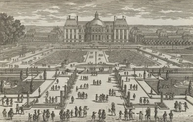 Udsigt over Vaux-Le-Vicomte, 1680