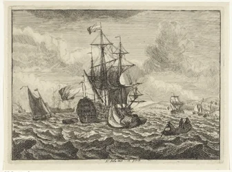 Havlandskaber med skibe og robåd