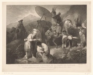 De doop van de kamerling af Philippus Skt. Philip døber evnukken af ​​dronningen af ​​Candace (titel på objektet)