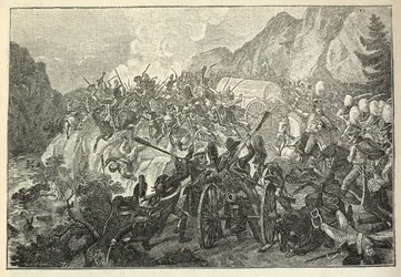 Slaget ved Katzbach den 26. august 1813.