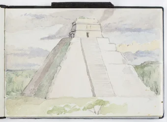 Skitsebog over tegninger og noter, Mexico og Europa