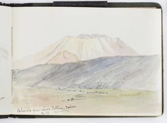 Sketchbook of watercolours, Drawings and Notes, Mexico,1896-1898 (watercolor)