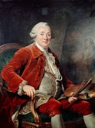 Portræt af Charles-Amédée-Philippe van Loo
