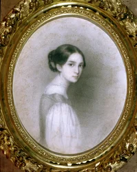 Portræt af Léopoldine Hugo (1824-43)